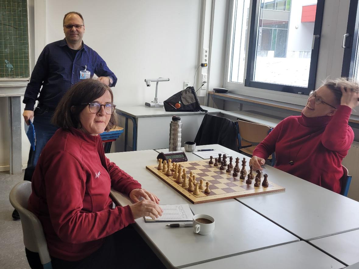 Petra, Ulrike Storkebaum, Schiedsrichter FSR Christian Gießelbach