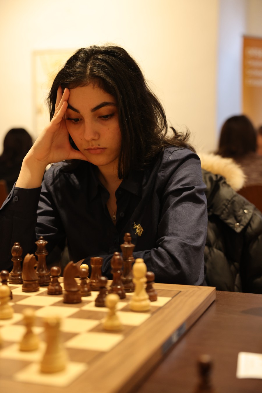 Nese Albyrak - Am Ende Platz auf Platz 15 bei der Deutschen Schnellschach EM